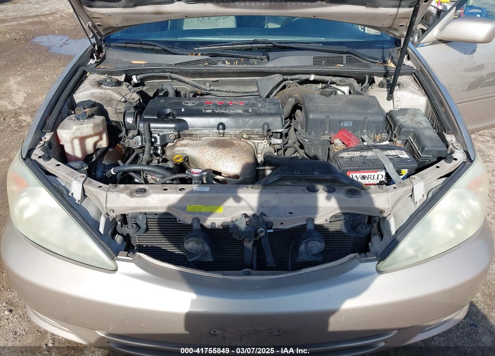 2004 TOYOTA CAMRY LE VIN: 4T1BE32K24U865394