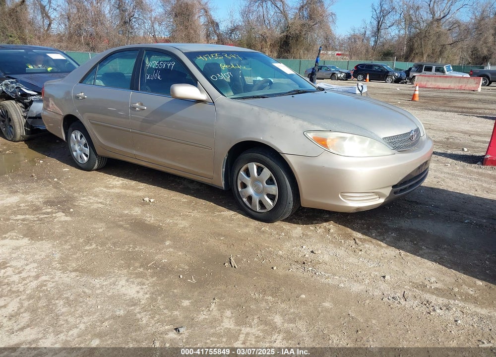 2004 TOYOTA CAMRY LE VIN: 4T1BE32K24U865394