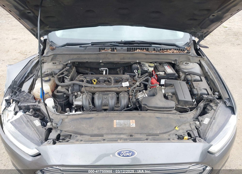 2016 FORD FUSION VIN: 3FA6P0G72GR233242