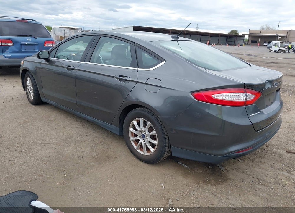 2016 FORD FUSION VIN: 3FA6P0G72GR233242