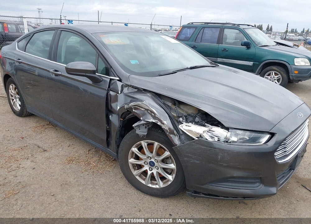 2016 FORD FUSION VIN: 3FA6P0G72GR233242
