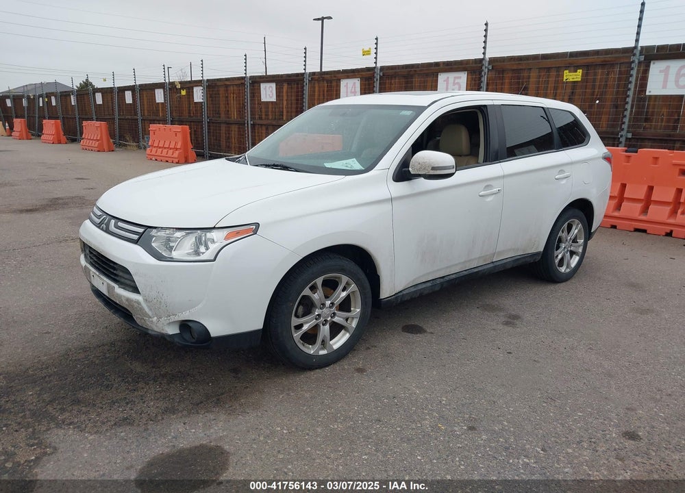 2014 MITSUBISHI OUTLANDER VIN: JA4AZ3A35EZ003039