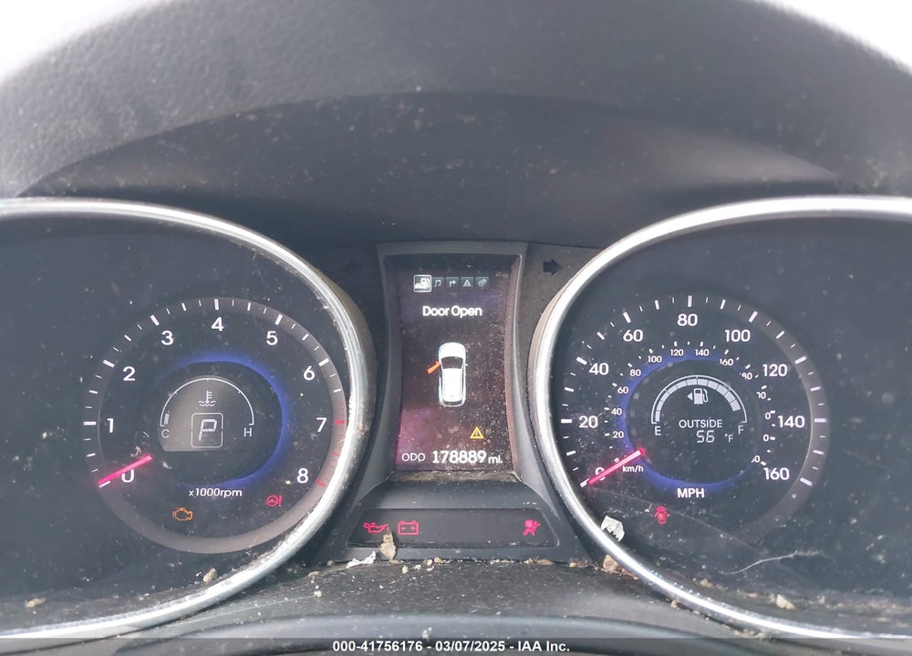 2014 HYUNDAI SANTA FE VIN: KM8SR4HF6EU079927