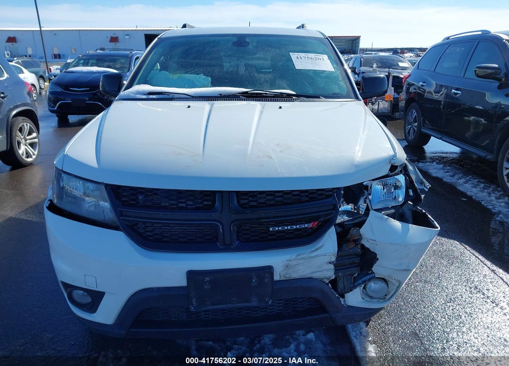 2019 DODGE JOURNEY SE VIN: 3C4PDCBB8KT866957