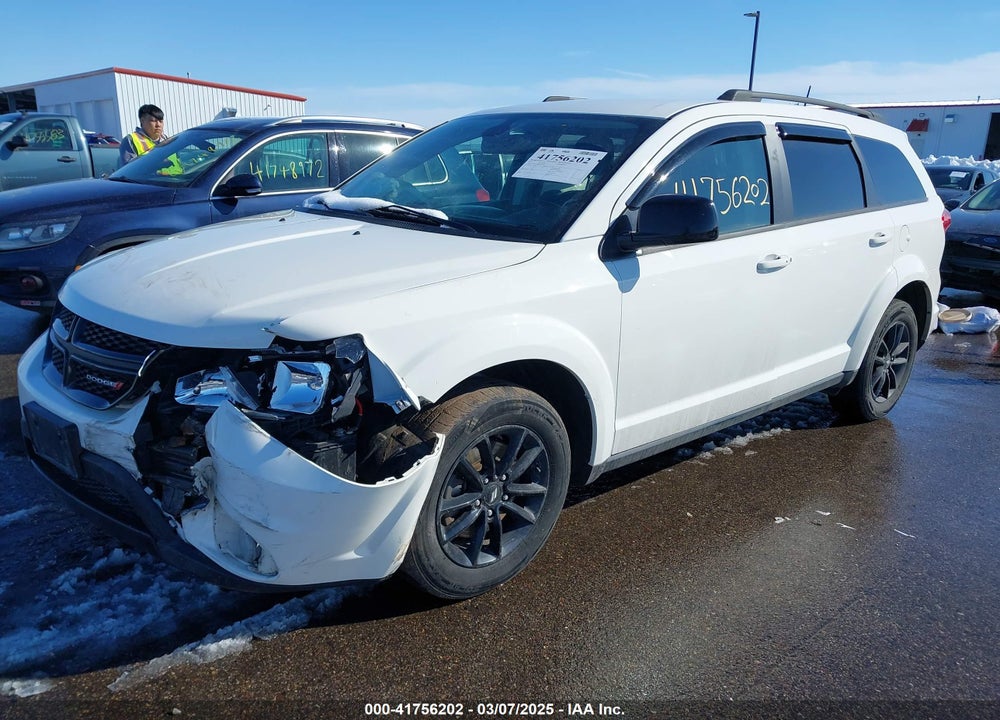 2019 DODGE JOURNEY SE VIN: 3C4PDCBB8KT866957