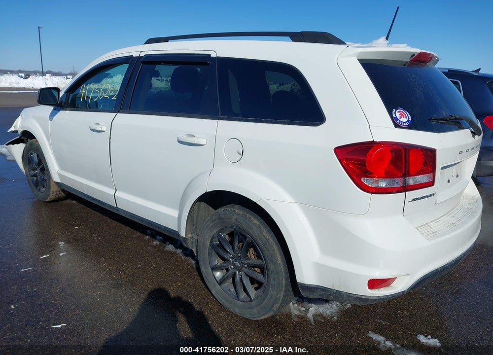 2019 DODGE JOURNEY SE VIN: 3C4PDCBB8KT866957
