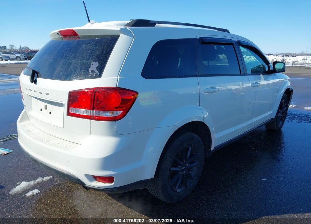 2019 DODGE JOURNEY SE VIN: 3C4PDCBB8KT866957