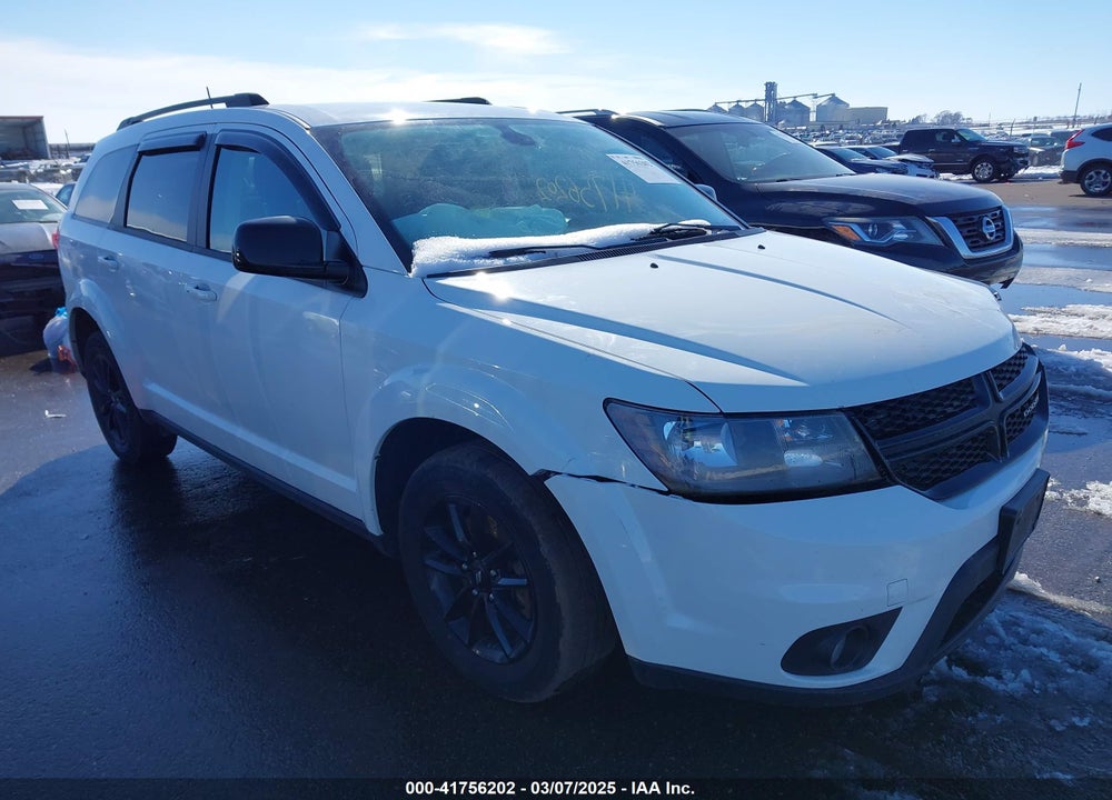 2019 DODGE JOURNEY SE VIN: 3C4PDCBB8KT866957