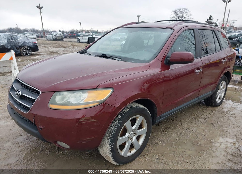 2008 HYUNDAI SANTA FE VIN: 5NMSH73E08H228402