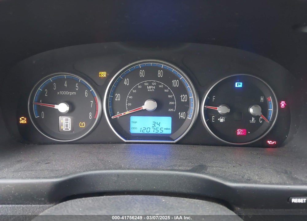 2008 HYUNDAI SANTA FE VIN: 5NMSH73E08H228402