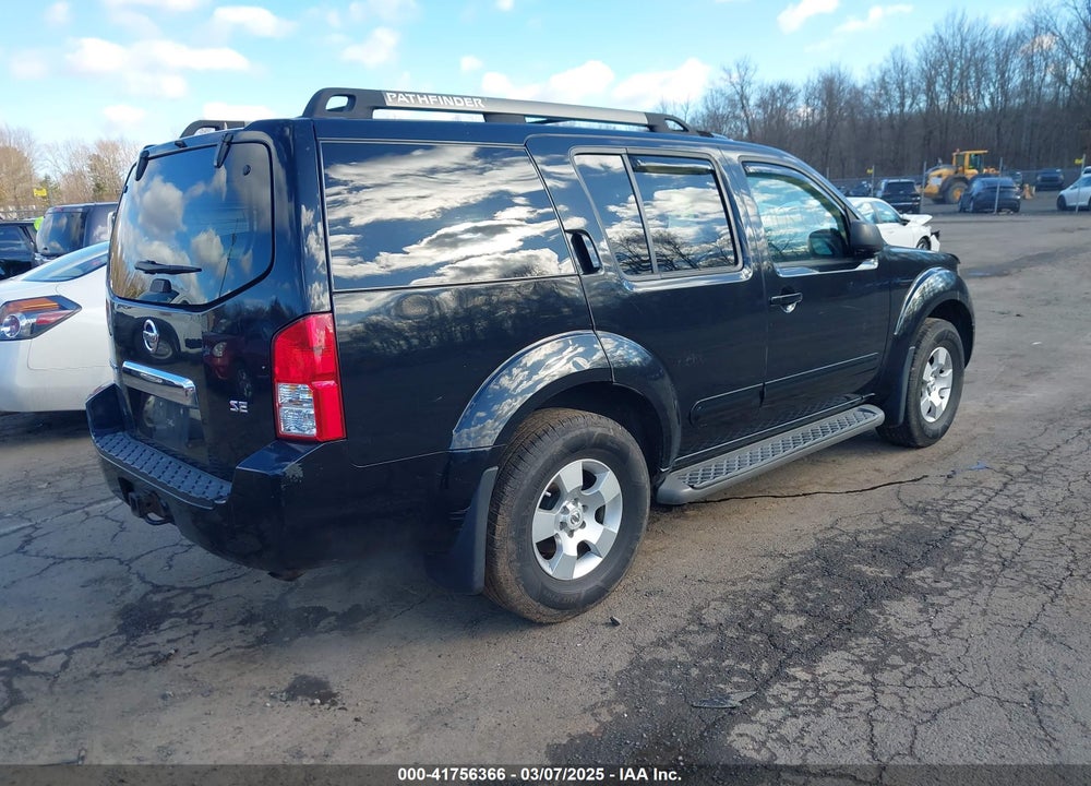 2006 NISSAN PATHFINDER SE VIN: 5N1AR18W56C656299