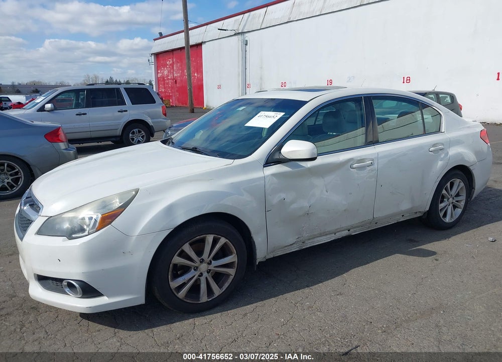 2013 SUBARU LEGACY VIN: 4S3BMBK69D3045047