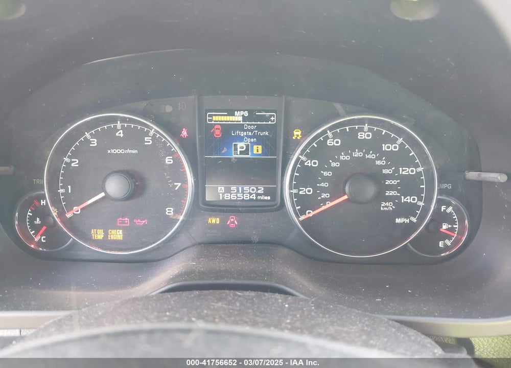2013 SUBARU LEGACY VIN: 4S3BMBK69D3045047