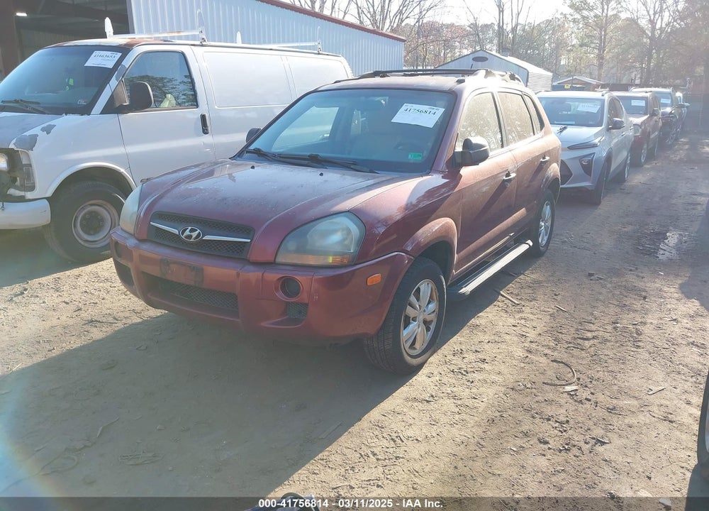 2009 HYUNDAI TUCSON VIN: KM8JM12B49U041102