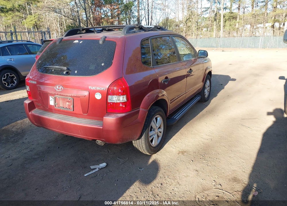 2009 HYUNDAI TUCSON VIN: KM8JM12B49U041102