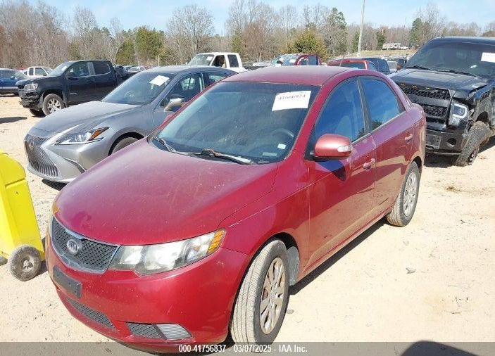2010 KIA FORTE VIN: KNAFU4A2XA5128771