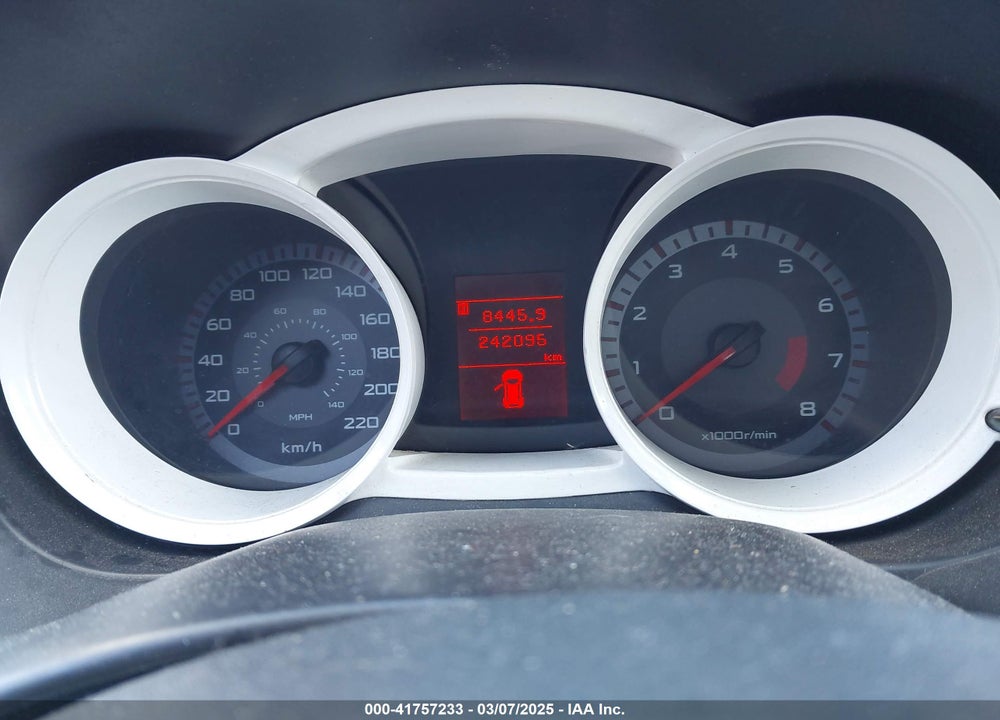 2011 MITSUBISHI LANCER VIN: JA32U8FW1BU041030