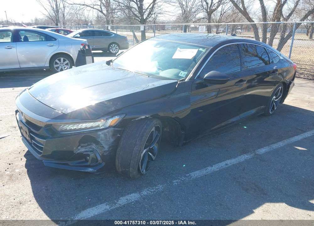 2022 HONDA ACCORD VIN: 1HGCV1F45NA073527