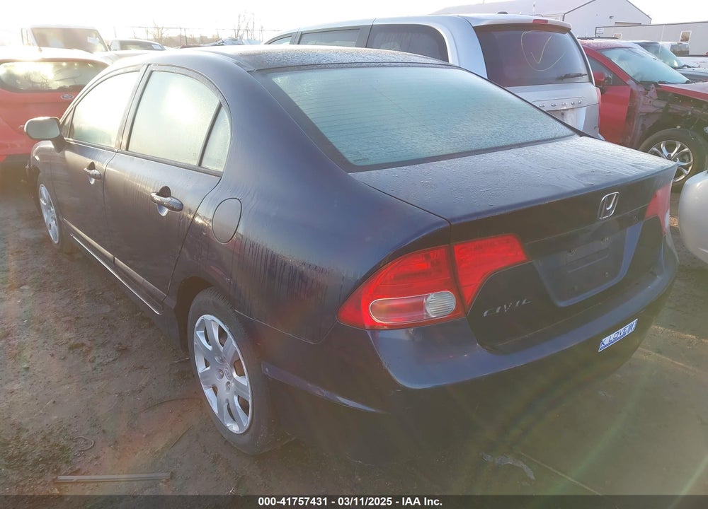 2008 HONDA CIVIC VIN: 1HGFA16568L076785