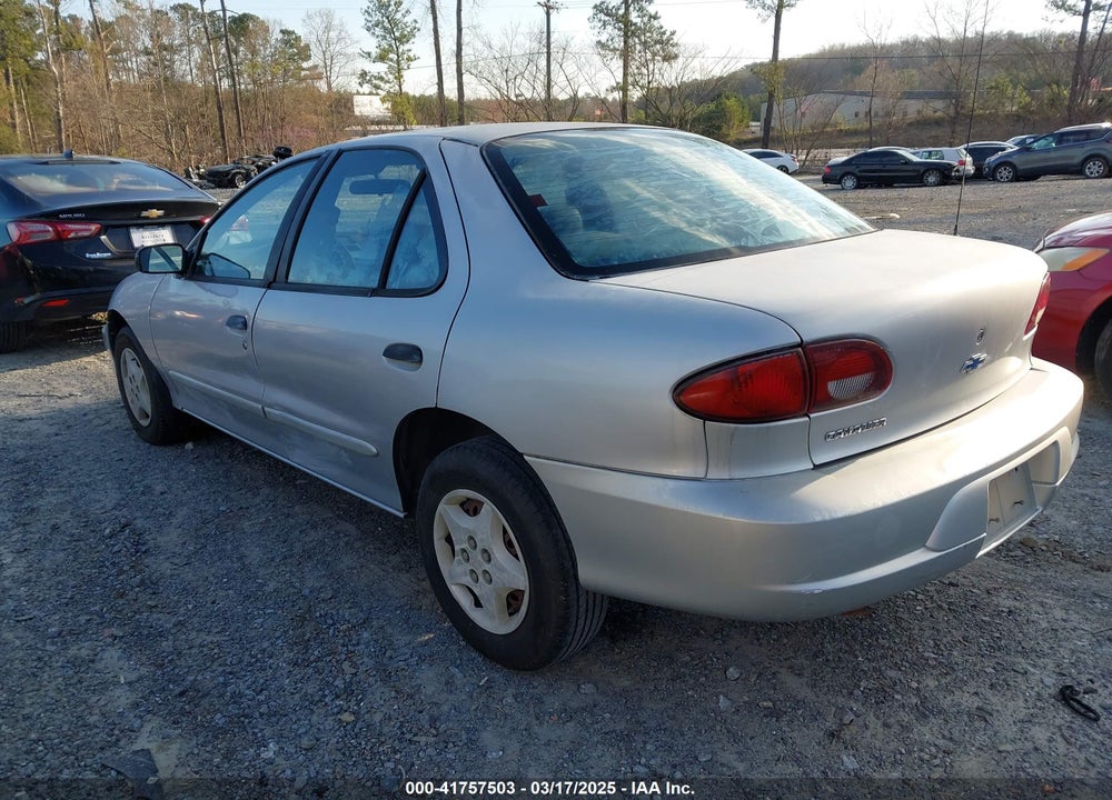 2001 CHEVROLET CAVALIER VIN: 1G1JC524617205428