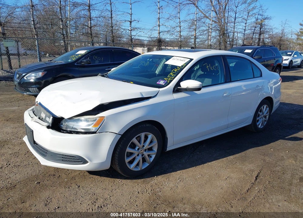 2012 VOLKSWAGEN JETTA VIN: 3VWDP7AJ9CM373680