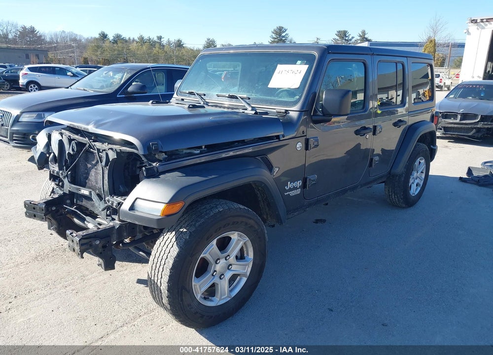 2018 JEEP WRANGLER UNLIMITED VIN: 1C4HJXDG4JW132516