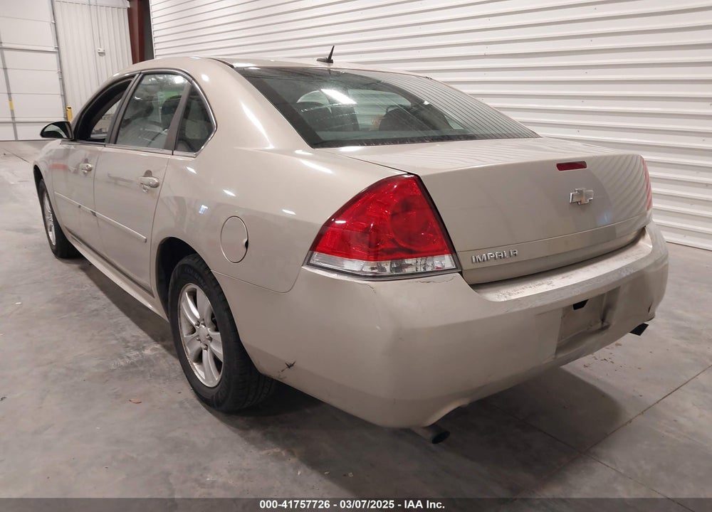 2012 CHEVROLET IMPALA VIN: 2G1WA5E38C1262924
