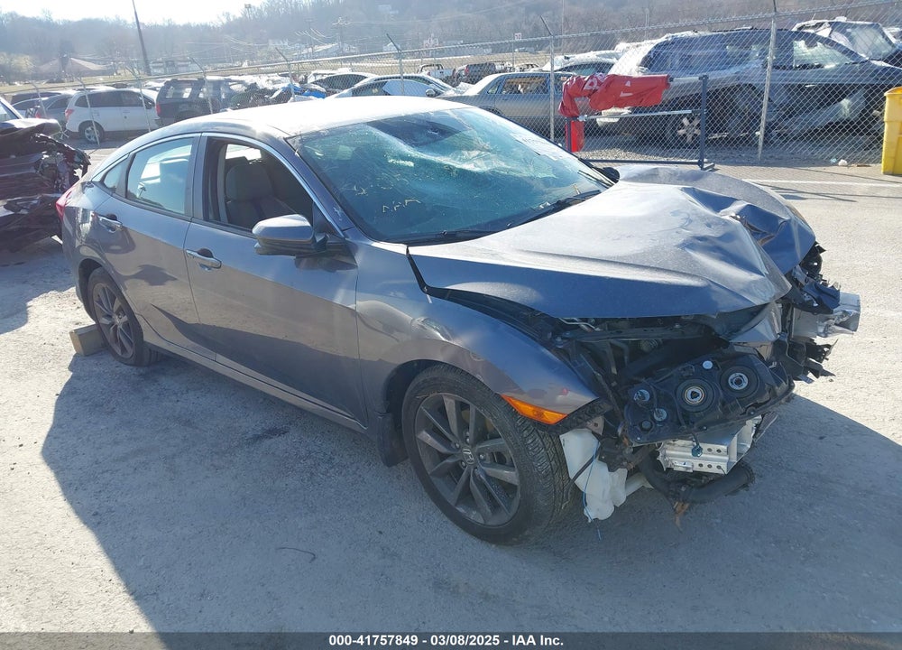 2020 HONDA CIVIC EX-L VIN: 19XFC1F72LE010116