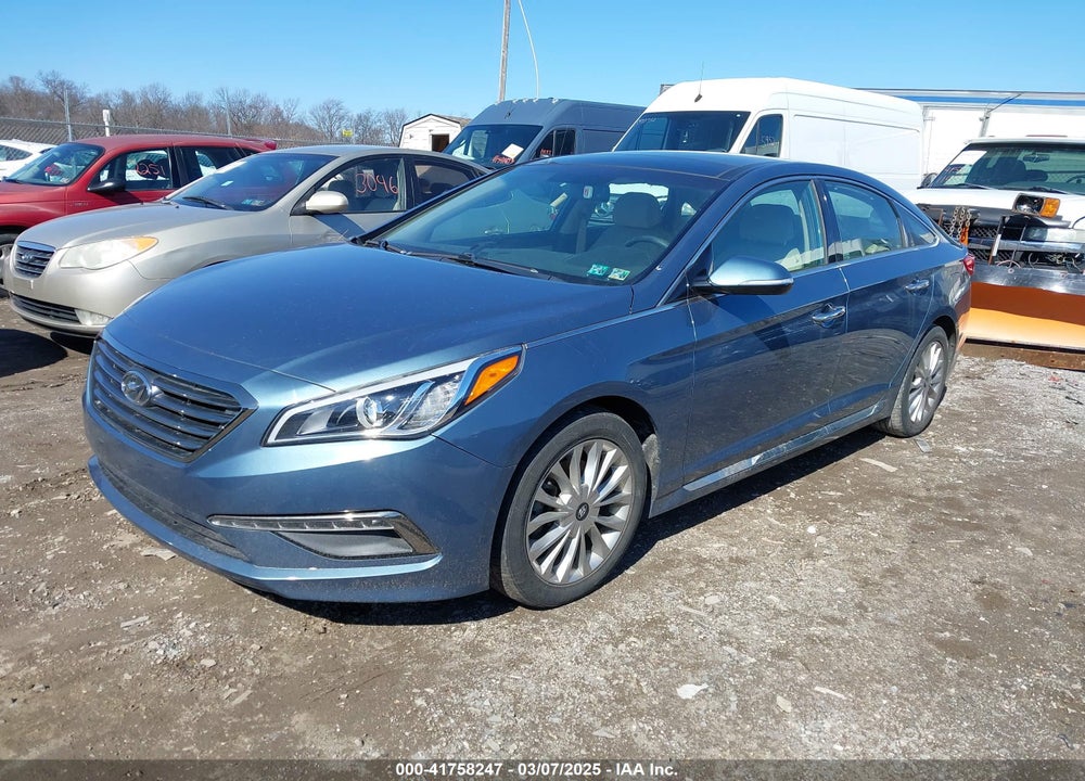 2015 HYUNDAI SONATA LIMITED VIN: 5NPE34AFXFH091474