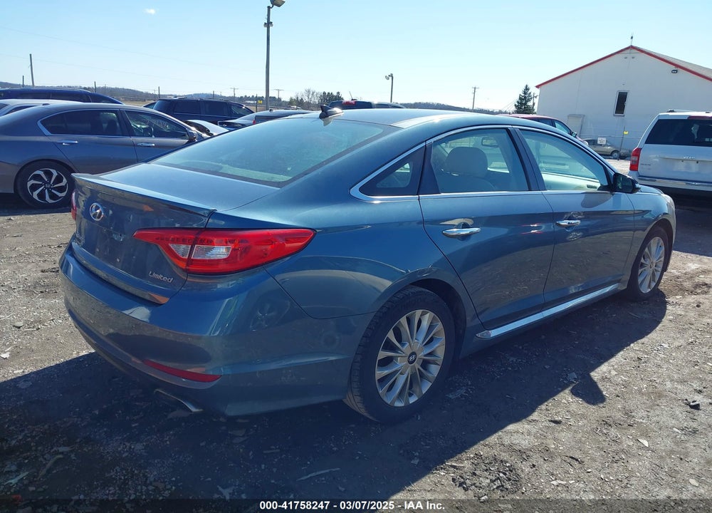 2015 HYUNDAI SONATA LIMITED VIN: 5NPE34AFXFH091474