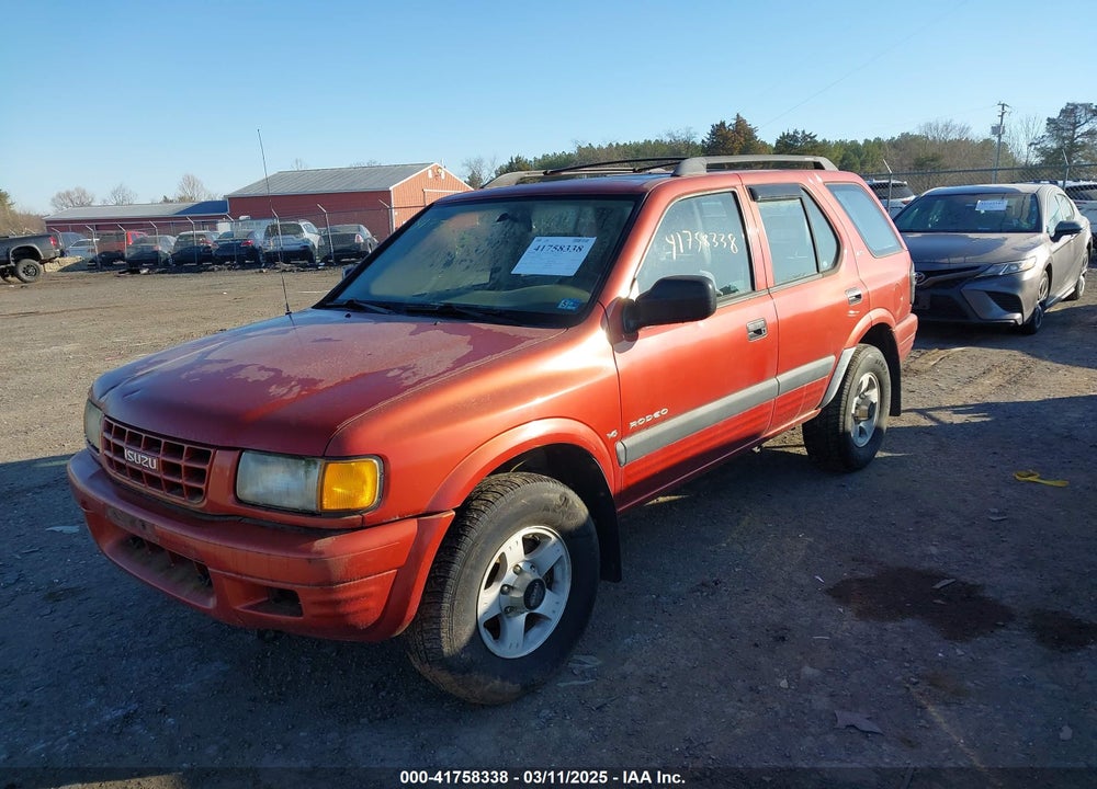 1999 ISUZU RODEO VIN: 4S2CM58W6X4336332
