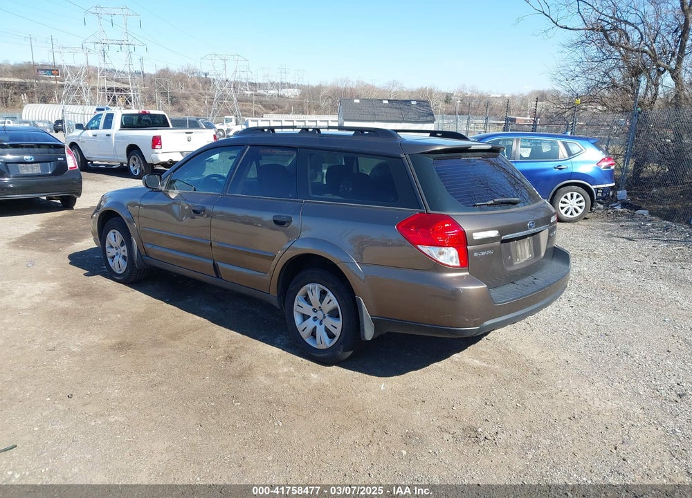 2009 SUBARU OUTBACK VIN: 4S4BP60C197327914