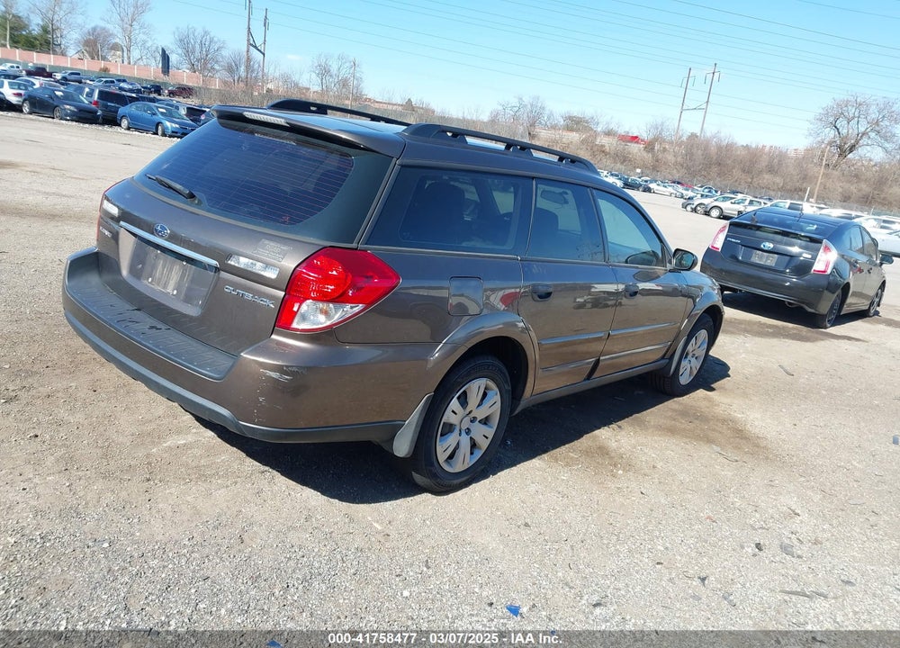 2009 SUBARU OUTBACK VIN: 4S4BP60C197327914