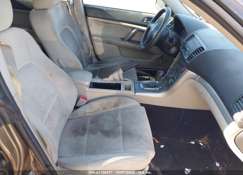 2009 SUBARU OUTBACK VIN: 4S4BP60C197327914