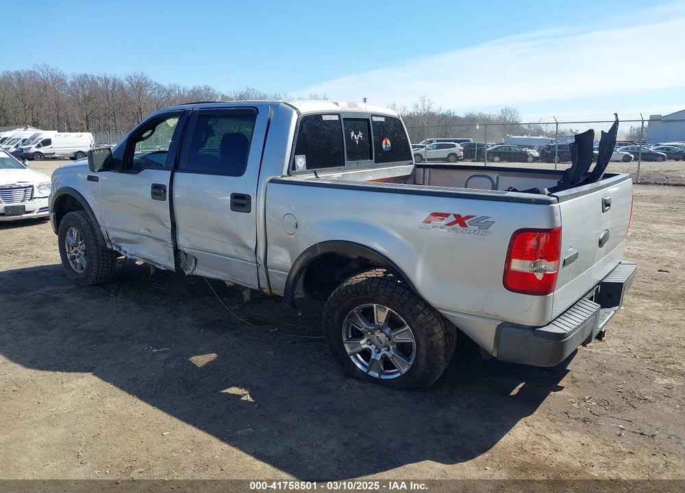 2006 FORD F150 VIN: 1FTPW145X6FA25003