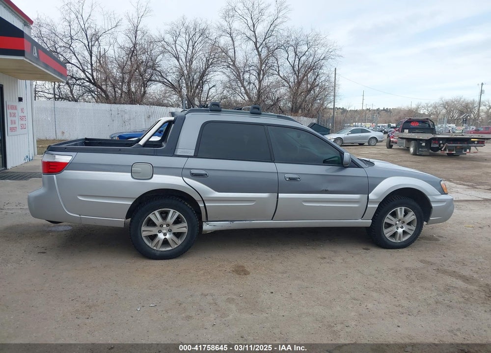2005 SUBARU BAJA TURBO VIN: 4S4BT63C655104734