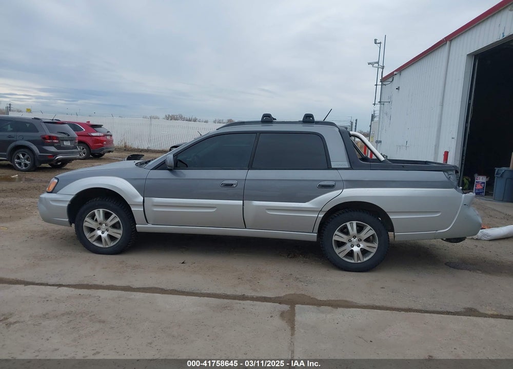 2005 SUBARU BAJA TURBO VIN: 4S4BT63C655104734
