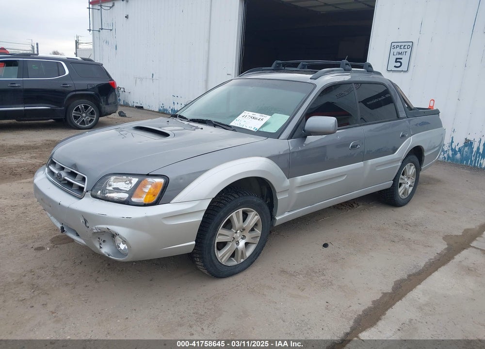 2005 SUBARU BAJA TURBO VIN: 4S4BT63C655104734