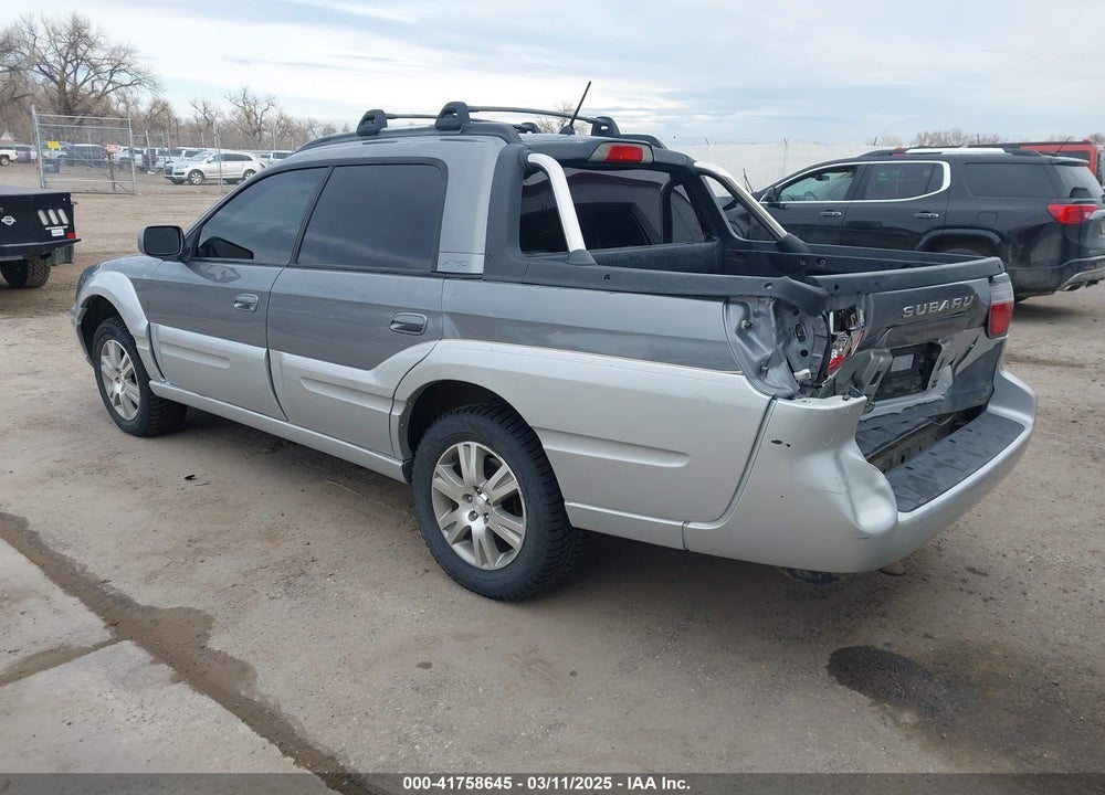 2005 SUBARU BAJA TURBO VIN: 4S4BT63C655104734