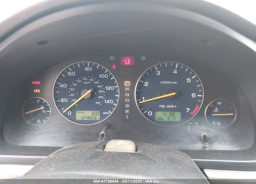 2005 SUBARU BAJA TURBO VIN: 4S4BT63C655104734