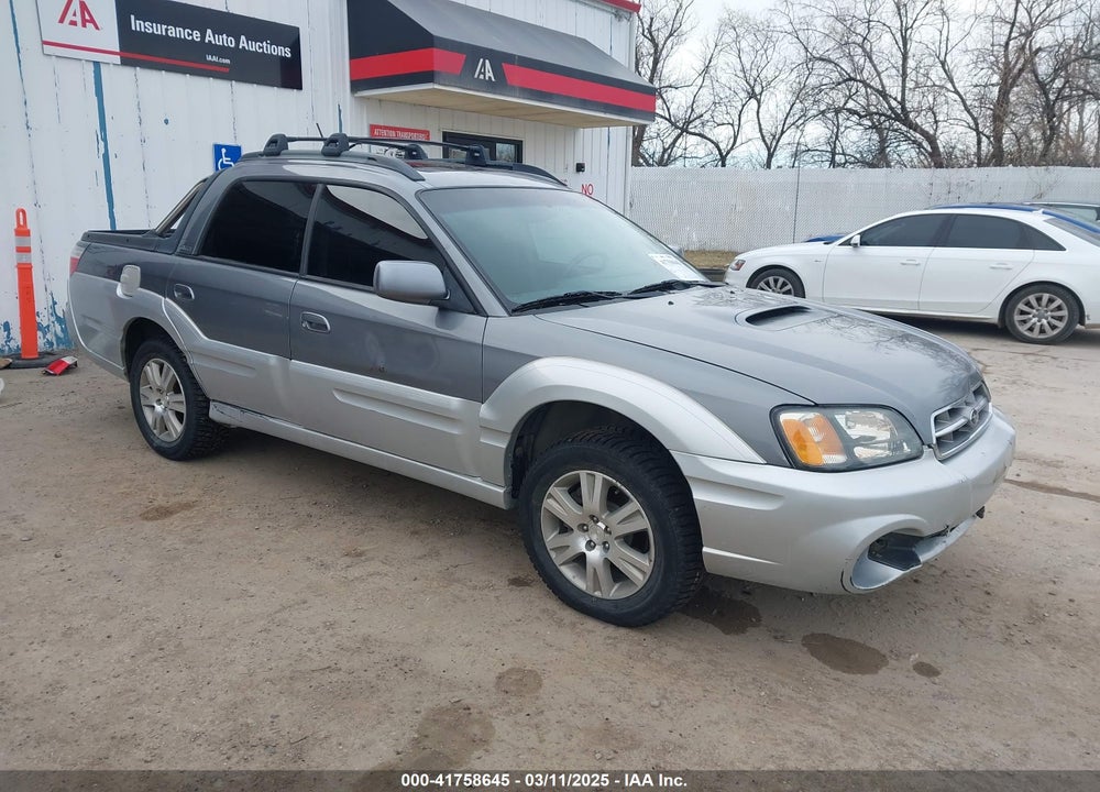 2005 SUBARU BAJA TURBO VIN: 4S4BT63C655104734