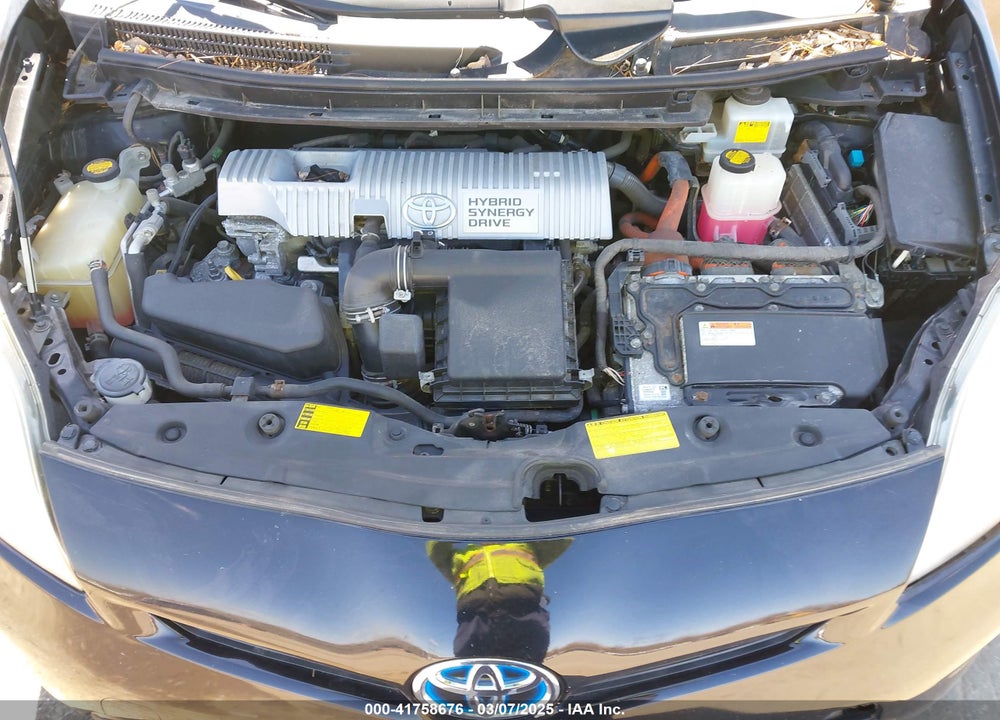 2013 TOYOTA PRIUS VIN: JTDKN3DU8D5649580