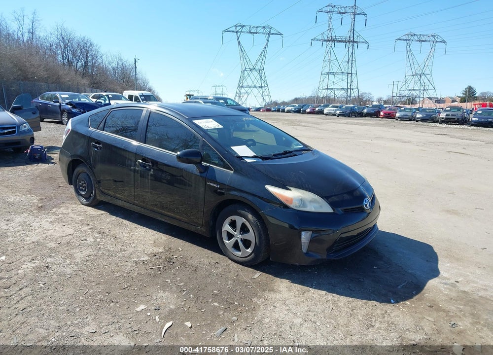 2013 TOYOTA PRIUS VIN: JTDKN3DU8D5649580