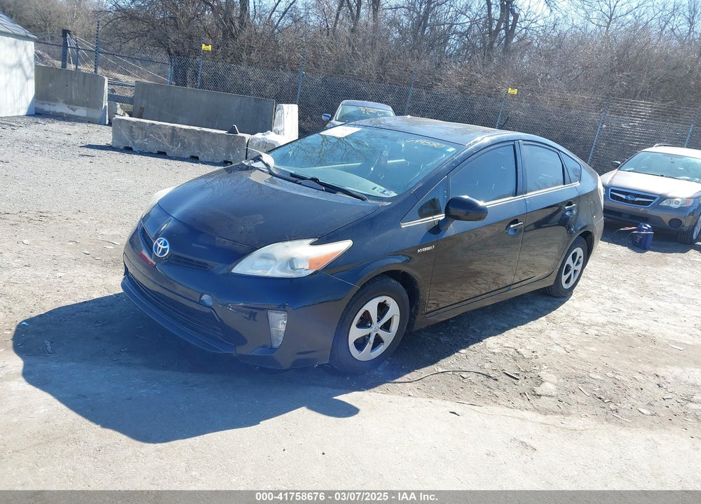 2013 TOYOTA PRIUS VIN: JTDKN3DU8D5649580