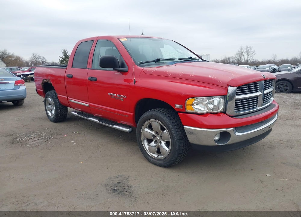 2005 DODGE RAM 1500 VIN: 1D7HU18D35S255764