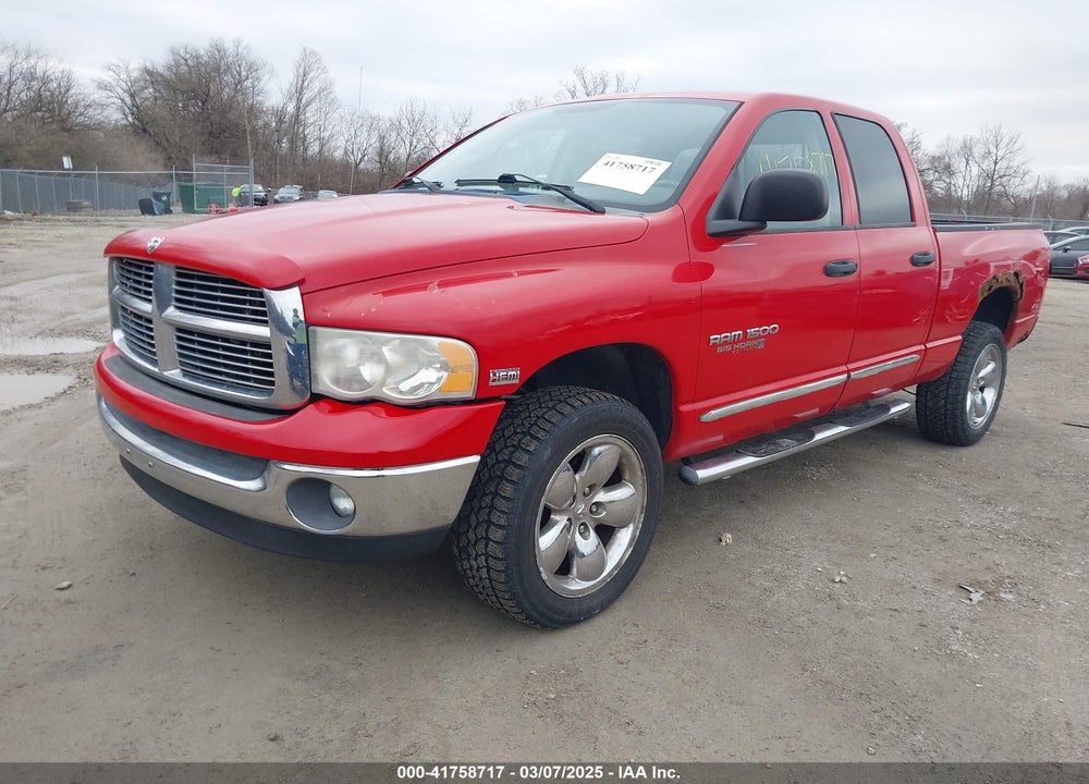 2005 DODGE RAM 1500 VIN: 1D7HU18D35S255764