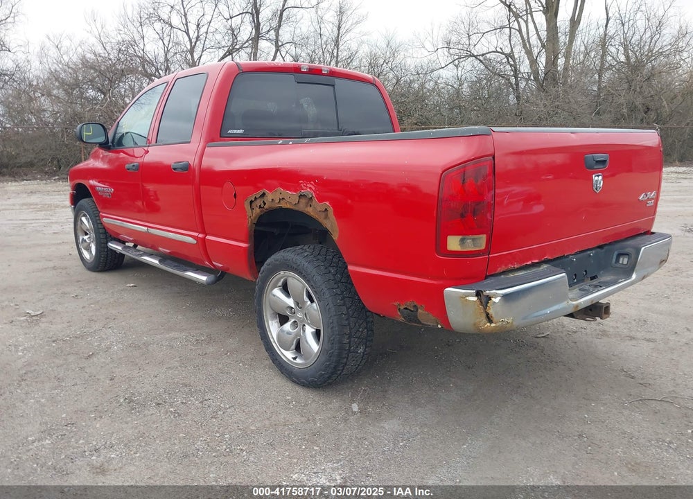 2005 DODGE RAM 1500 VIN: 1D7HU18D35S255764