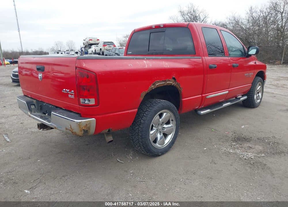 2005 DODGE RAM 1500 VIN: 1D7HU18D35S255764