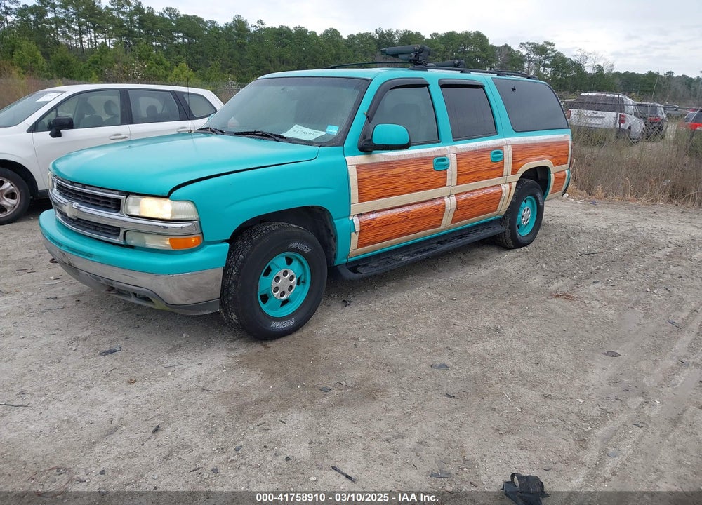2000 CHEVROLET SUBURBAN 1500 VIN: 3GNFK16T8YG220495