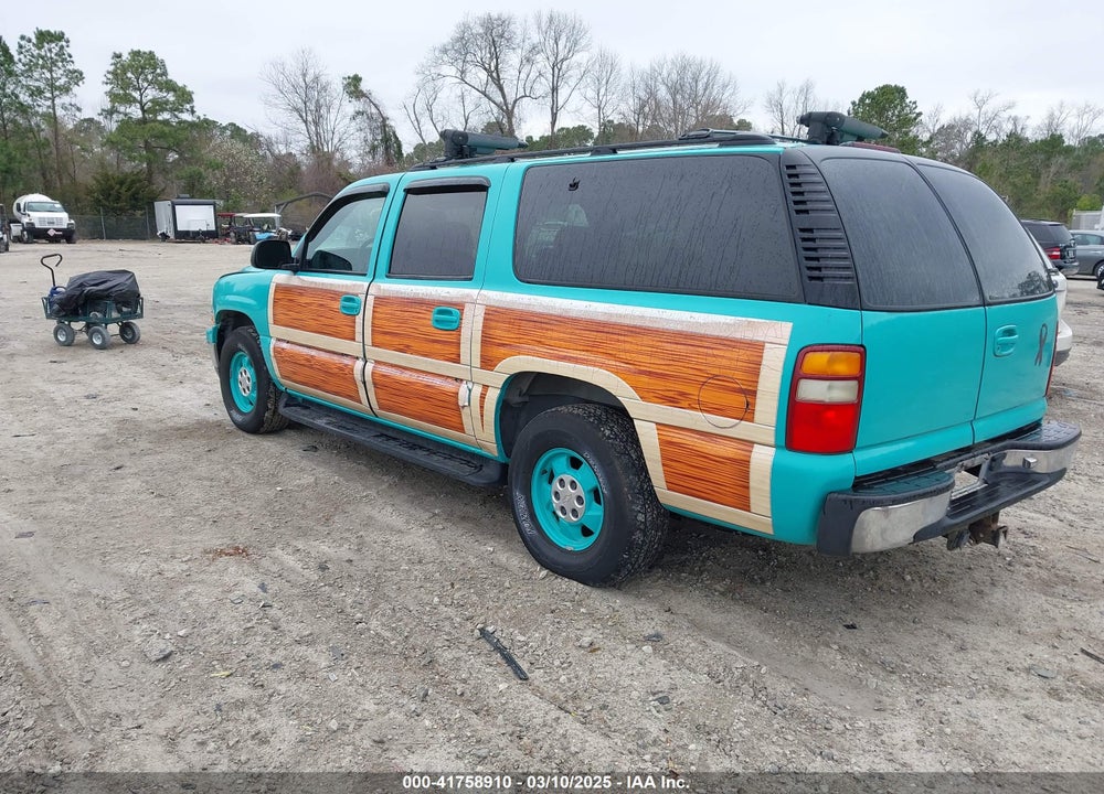 2000 CHEVROLET SUBURBAN 1500 VIN: 3GNFK16T8YG220495